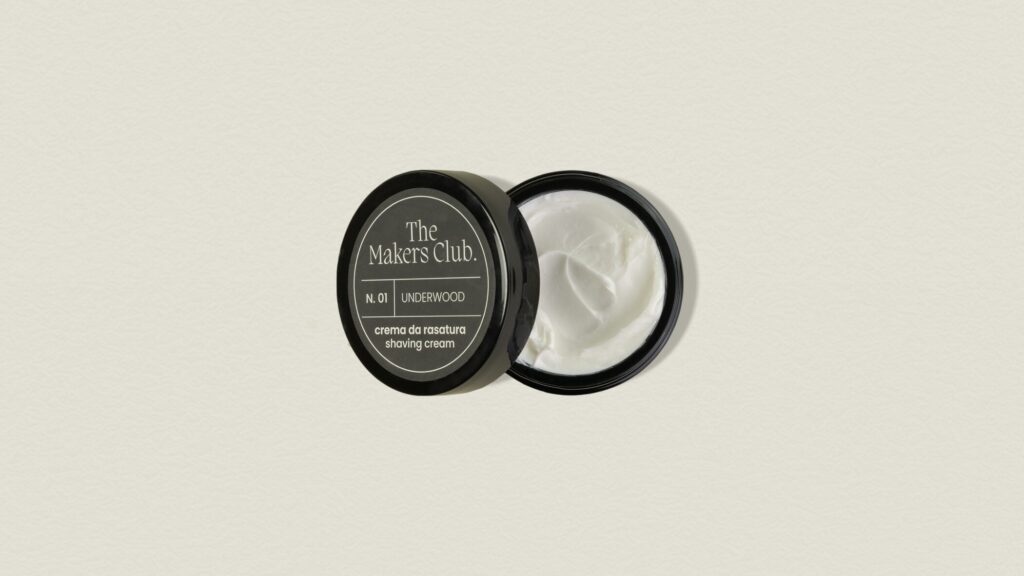 Perfect men’s shave with natural The Makers Club products